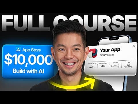 How To Build An App With AI + No Coding in 2026 (FULL COURSE)