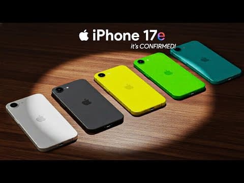 iPhone 17e - This Is It! (FINALLY OFFICIAL)