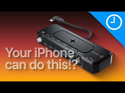 Your iPhone can do THIS!? (Blackmagic ProDock)