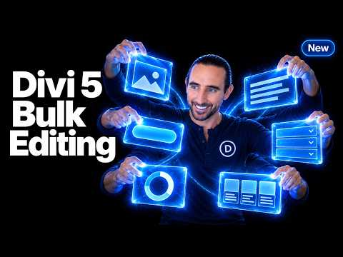 Introducing Multi-Select & Bulk Editing for Divi 5! 🎉