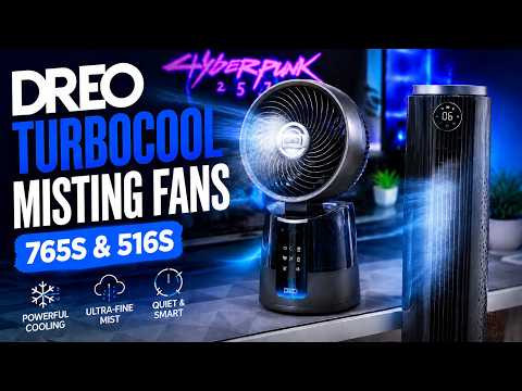 I Tested DREO's New TurboCool Misting Fans... They're Different
