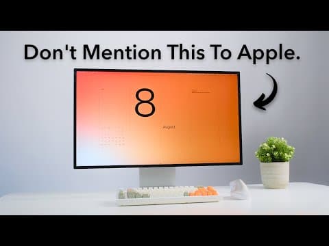 The 6K Monitor Apple Wished Didn't Exist