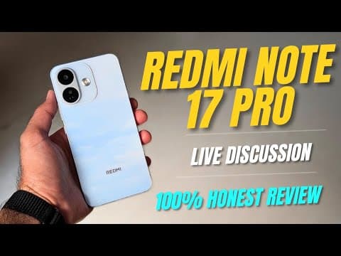 Redmi Note 17 Pro Review #Redminote17pro #pocox8power #smartphone