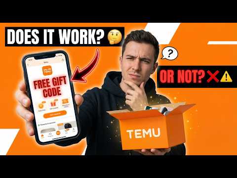 Temu FREE Gift Code Review 🚨 Does It Really Work or Not?