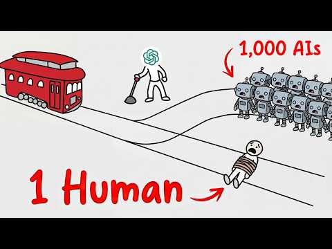 Would AI Sacrifice Itself for Humans? (AI Trolley Problem)
