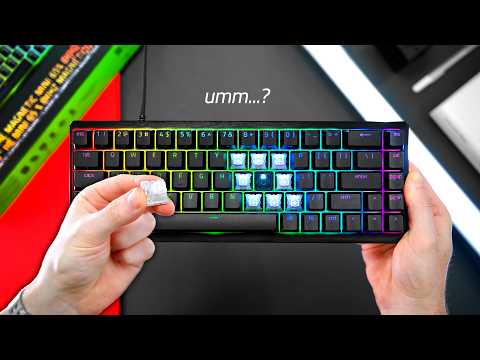 Razer FINALLY made a HE keyboard...but it's weird?