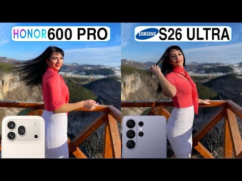 Honor 600 Pro Vs Samsung Galaxy S26 Ultra Camera Test Comparison