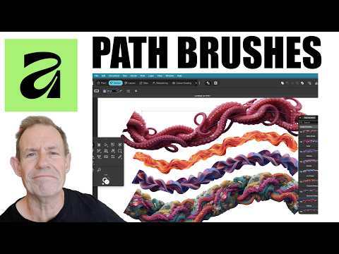 Affinity 3.2 Path Brushes How To Use