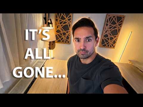 I Tore My Desk Setup Down...(Clean with me)