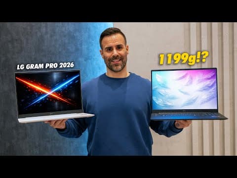 LG gram Pro 2026: Lighter, Stronger, Bronze! (New Lightweight Laptop)