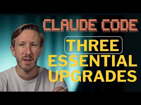 3 Tools That Unlock Claude Code's True Potential