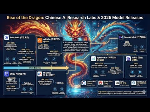 Inside the 2025 AI Shock: The Chinese Labs Outpacing the West