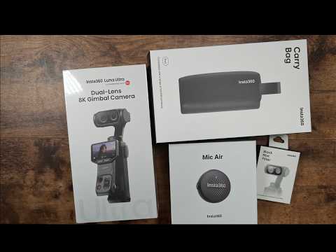 Insta360 Luna Ultra - 8K Vlogging Camera with Dual Leica Lenses | I like, but I don't LOVE it.