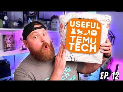 Actually Useful Temu Tech Ep. 12 – Unique Tech, Gadgets, and More!