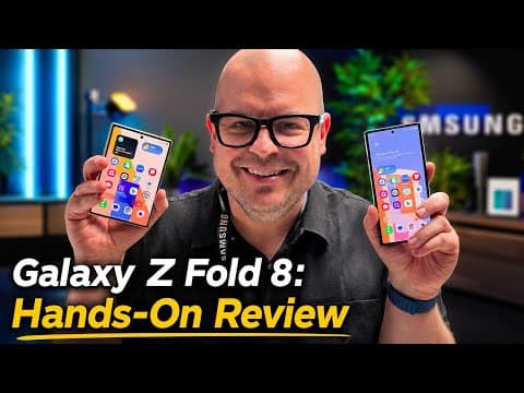 Samsung Galaxy Z Fold 8 vs Galaxy Z Fold 8 Ultra: Hands-on Review