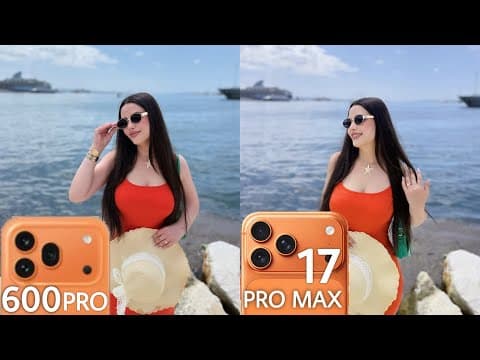 Honor 600 Pro VS iPhone 17 Pro Max Camera Test