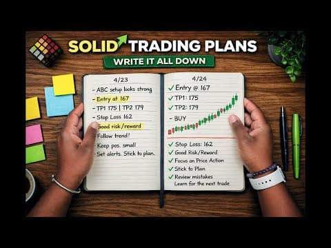 Build a Trading Plan You'll Actually Follow