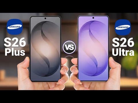 Samsung Galaxy S26 Ultra Vs Samsung Galaxy S26 Plus