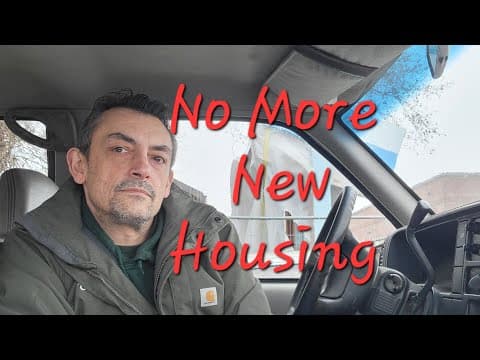 Builders Beware, We Are Crashing Hard