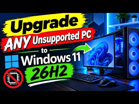 Upgrade ANY Unsupported PC to Windows 11 26H2