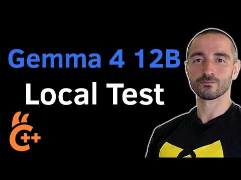 Gemma 4 12B MTP Local Test | Coding, OCR, Visual RAG with llama.cpp