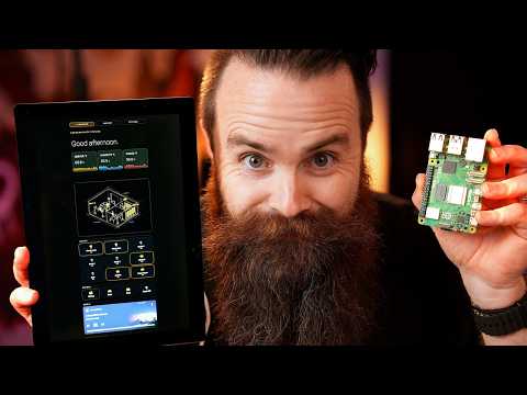 the PERFECT Raspberry Pi wall dashboard?
