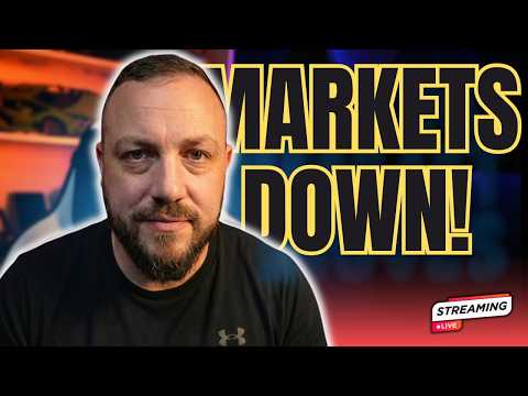 Markets Down! Selling Bitcoin Update #stockmarketanalysis #stockmarket