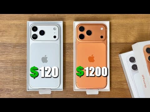 FAKE iPHONE 17 PRO MAX with "MagSafe" looks 100% REAL ⚠️