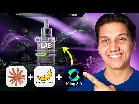 Claude Code + Nano Banana 2 + Kling 3.0 = UNBEATABLE Websites