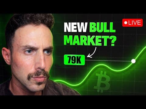 BITCOIN JUST HIT $79K! Is The New Bull Run Starting NOW?