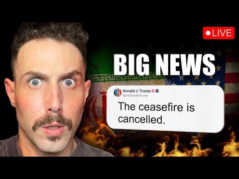 The Ceasefire Is CANCELLED? How Crypto Reacts to the Worst-Case Scenario