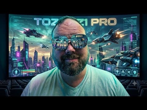 TOZO VIZO Z1 Pro AR Glasses! BEST AR Glasses 2026?! REVISED