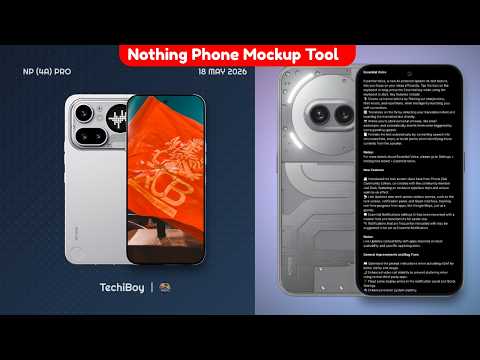 Nothing Phone Mockup Tool is Actually Crazy 🔥