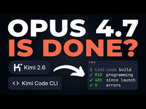 Kimi K2.6 + Kimi Code CLI is ABSOLUTELY INSANE (FREE)