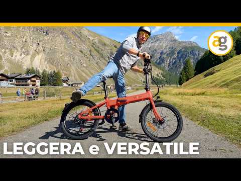 eBike PIEGHEVOLE, LEGGERA e VERSATILE. Test Ride SKYOU PYXIS