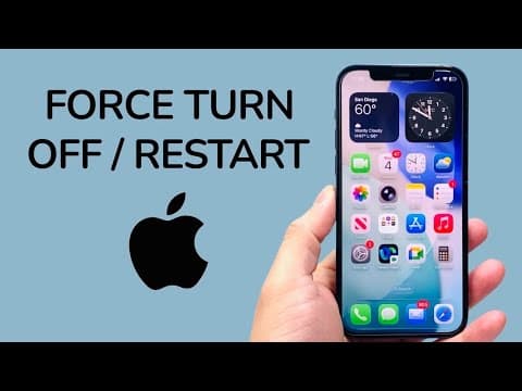 How To Force Turn OFF / Restart iPhone 12 - Fix Frozen Screen
