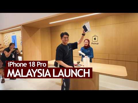 iPhone 18 Pro: MALAYSIA Launch at Apple Store TRX!