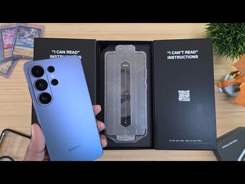 The Easiest & Most Protective Screen Protector for Galaxy S26 Ultra... dBrand Prism 2.0