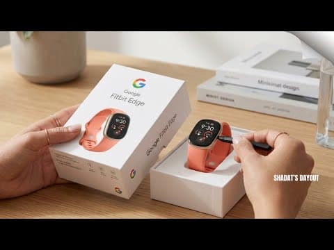 Google Fitbit Edge Official First Look - You Won't Believe This