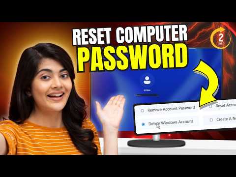 How to RESET Forgotten PASSWORD in Windows 11/10 without Losing Data