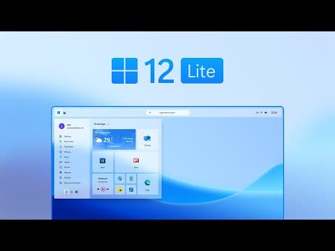 Windows 12 Lite - 2025