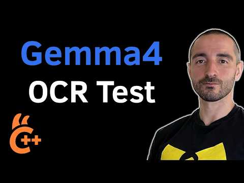 Gemma 4 Local OCR Test with llama.cpp | How Accurate It Is for PDF Document Understanding  (🔴 Live)