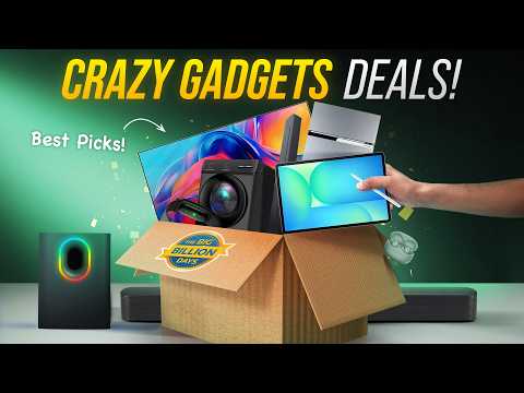 10 Best Gadget Deals on Flipkart Big Billion Days Sale!