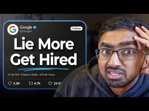 The best interview advice you never got (get into Google, top 1% roles)