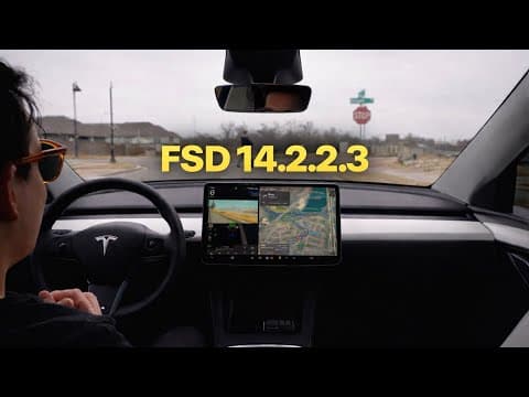 Tesla FSD 14.2.2.3 | I Never Touched The Wheel