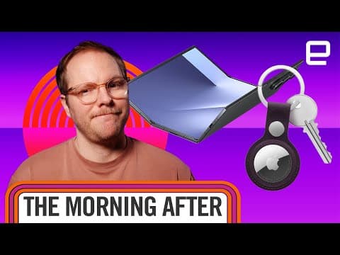 New AirTags, the (almost) $3000 Samsung foldable, Tesla shifts from old EVs to robots | Engadget TMA
