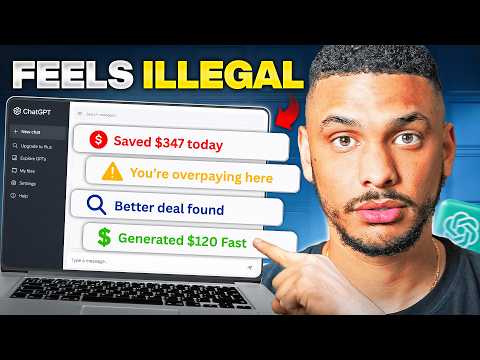 10 Ways To Make & Save Money With ChatGPT That Feel Like Cheating (Tutorial)
