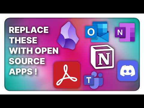 OPEN SOURCE alternatives for the MOST POPULAR productivity apps (2026 edition)