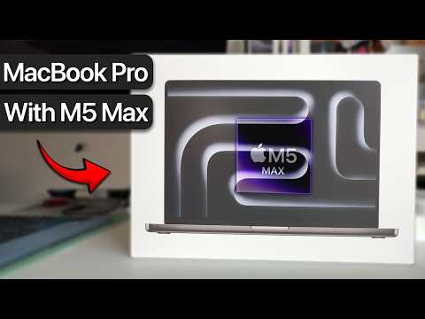 New MacBook Pro M5 Max Unboxing | Premium & Powerful!