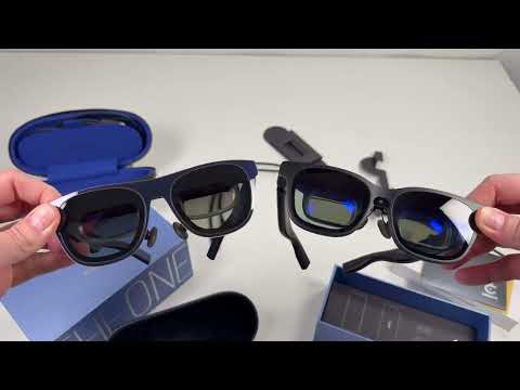 Xreal 1S and Xreal Neo unboxing and comparison with Viture Beast and Viture Pro Mobile Dock